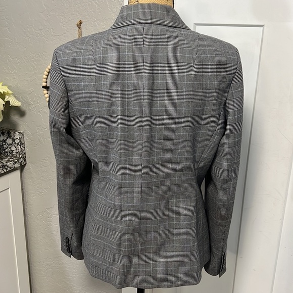 MICHAEL Michael Kors Gray Plaid Blazer - Picture 8 of 12